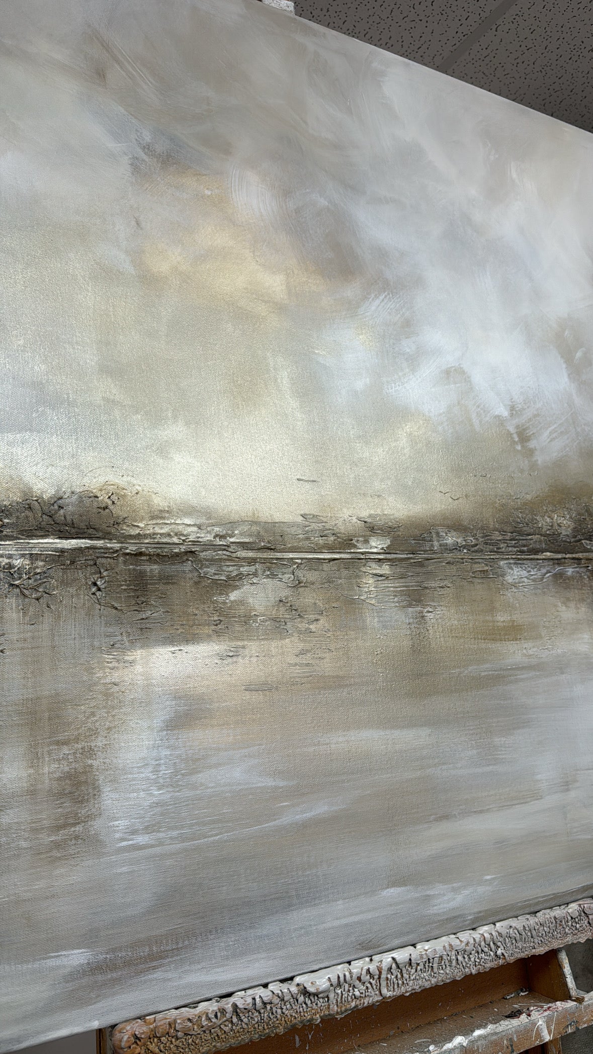 “The Quiet Before” Original Artwork On Canvas 100x150cm