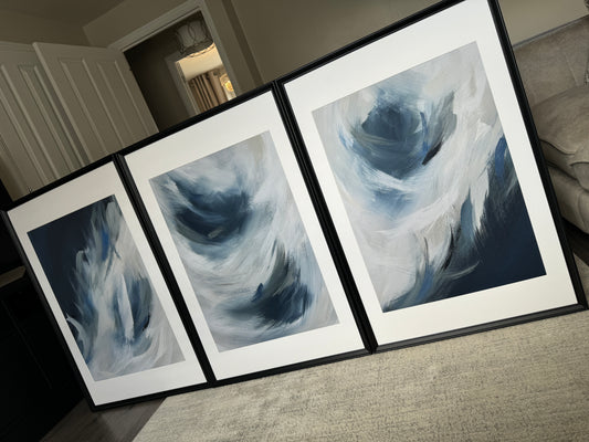 The Trio or Duo of  'Aegean' Fine Art Prints