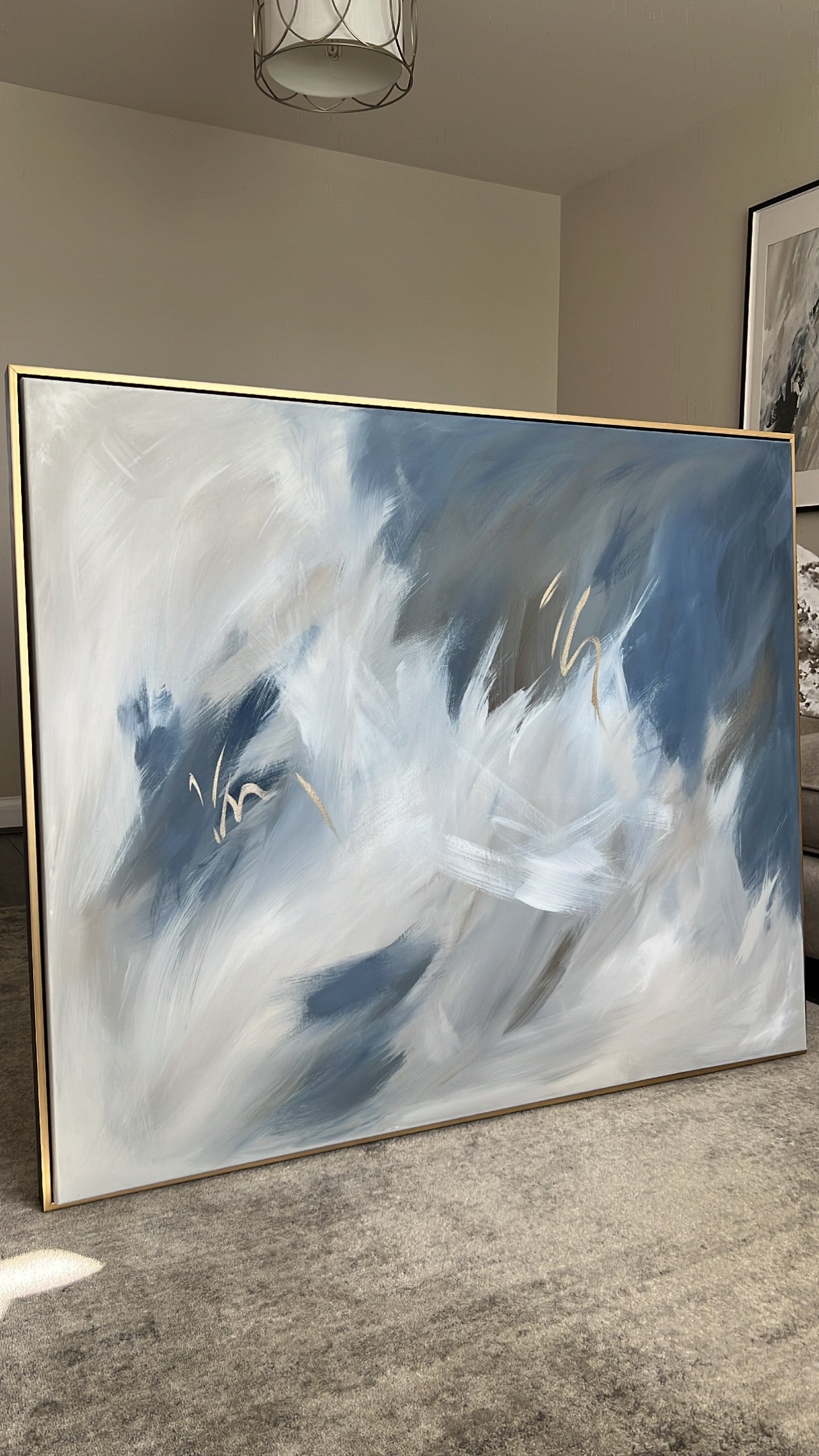 Halcyon - Original Artwork on Canvas - As seen