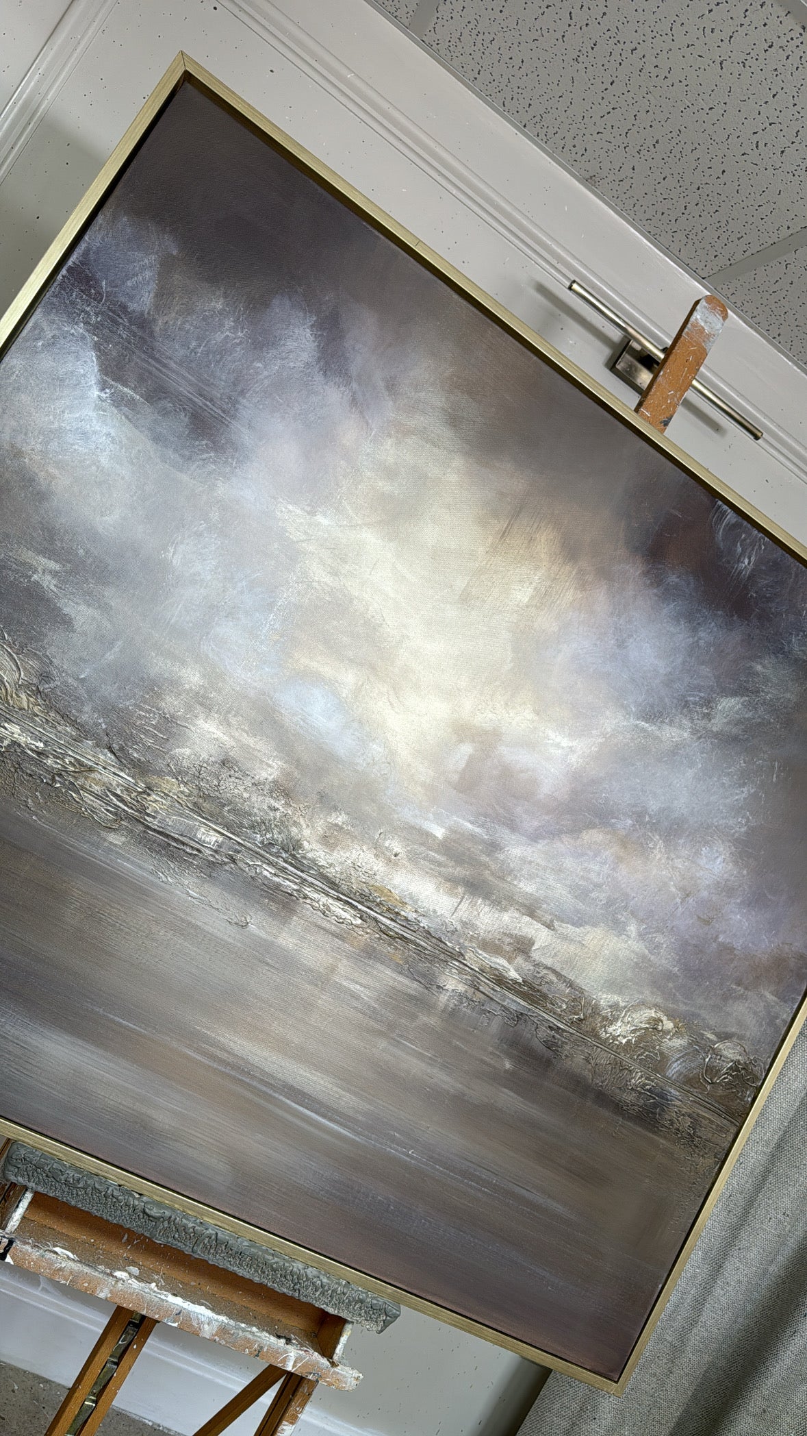 “Violet Hour” Original Artwork On Canvas 100x120cm
