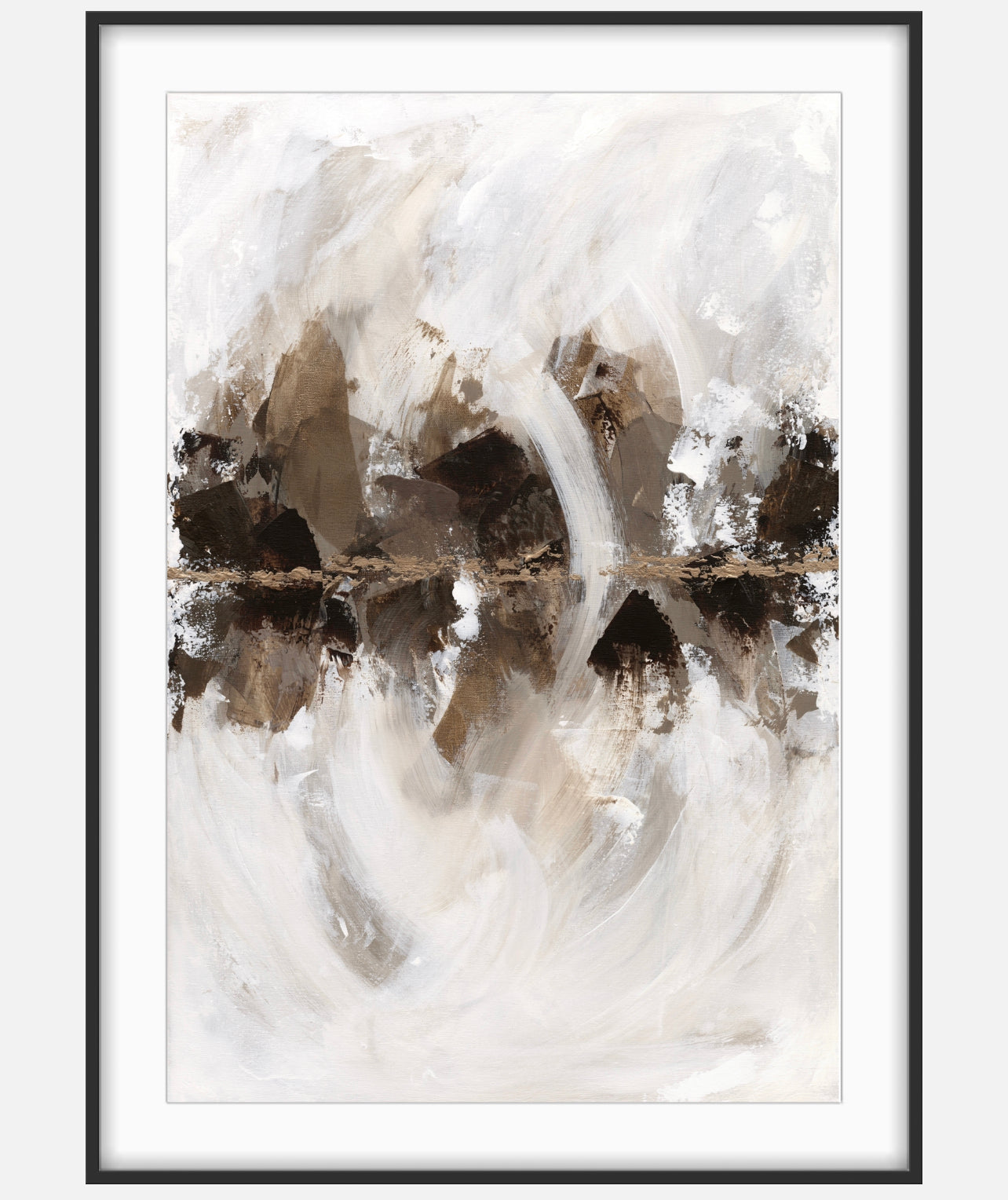 Collection : Earth Stone | Piece Name : Amber I | Surface : Fine Art Print