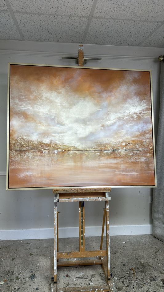 “Sunrise” Original Artwork On Canvas 120x100cm