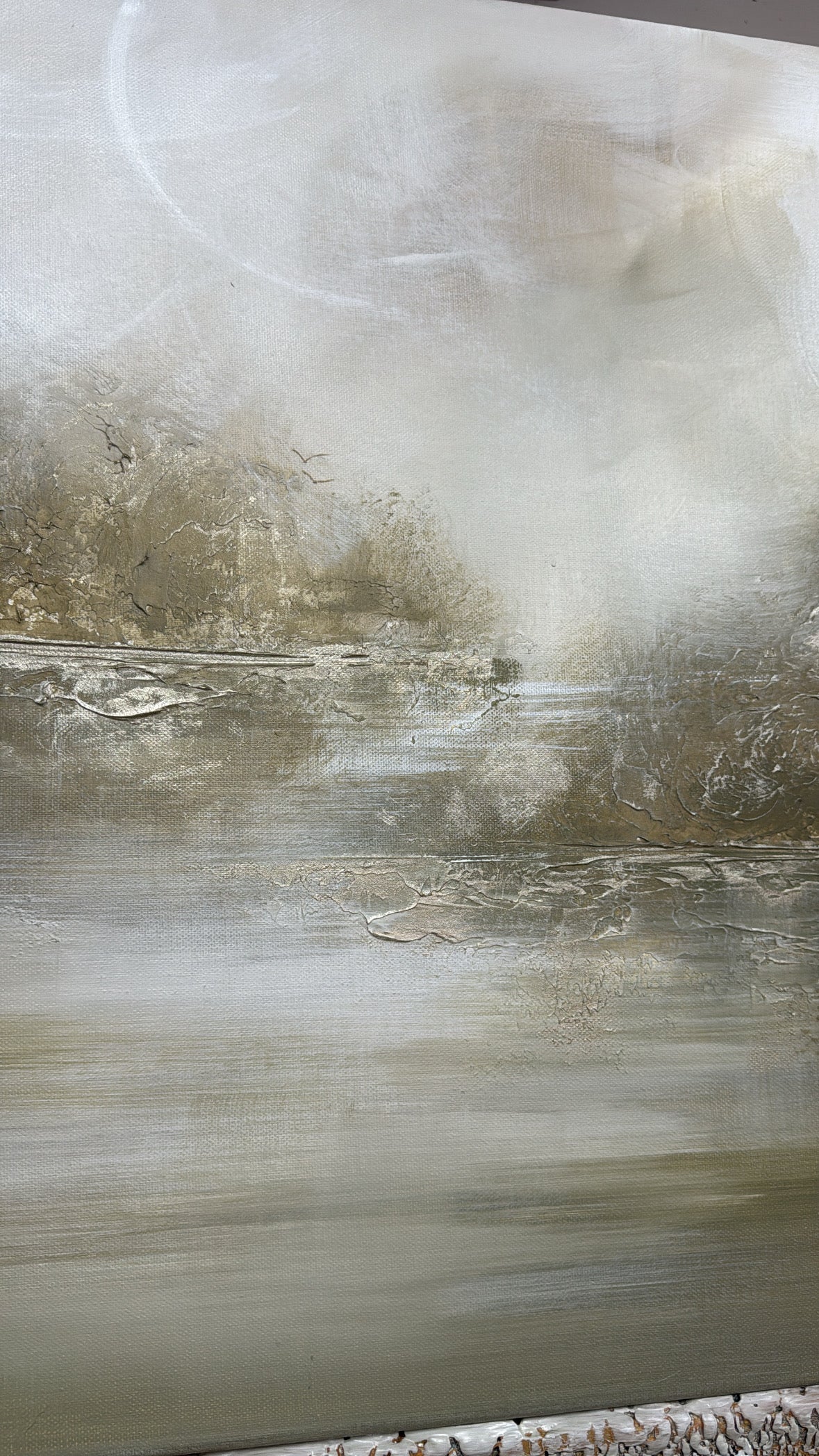 “Estuary" Original Artwork On Canvas 59x84cm