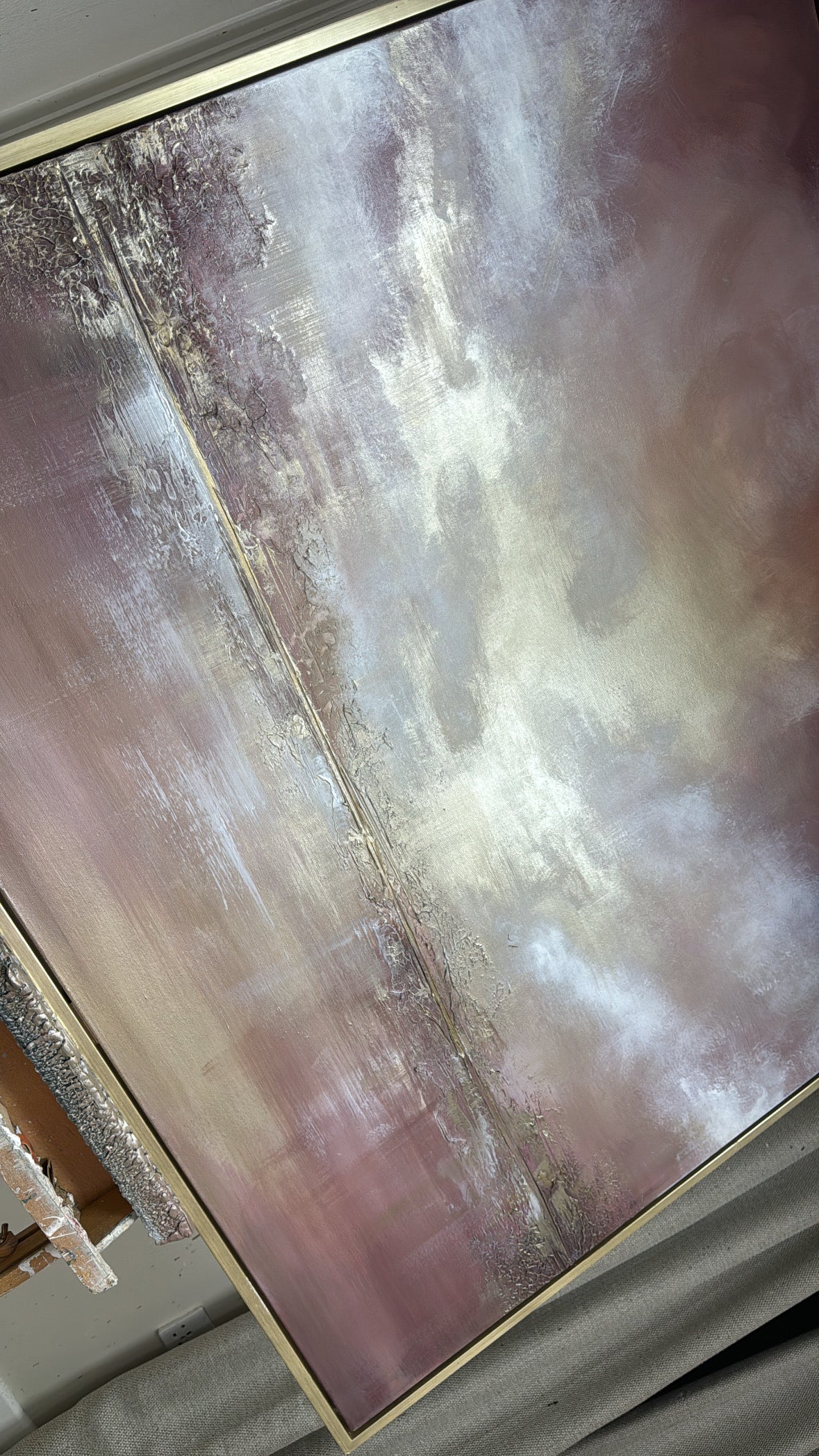 “Under Pink Skies” Original Artwork On Canvas 100 x 120cm