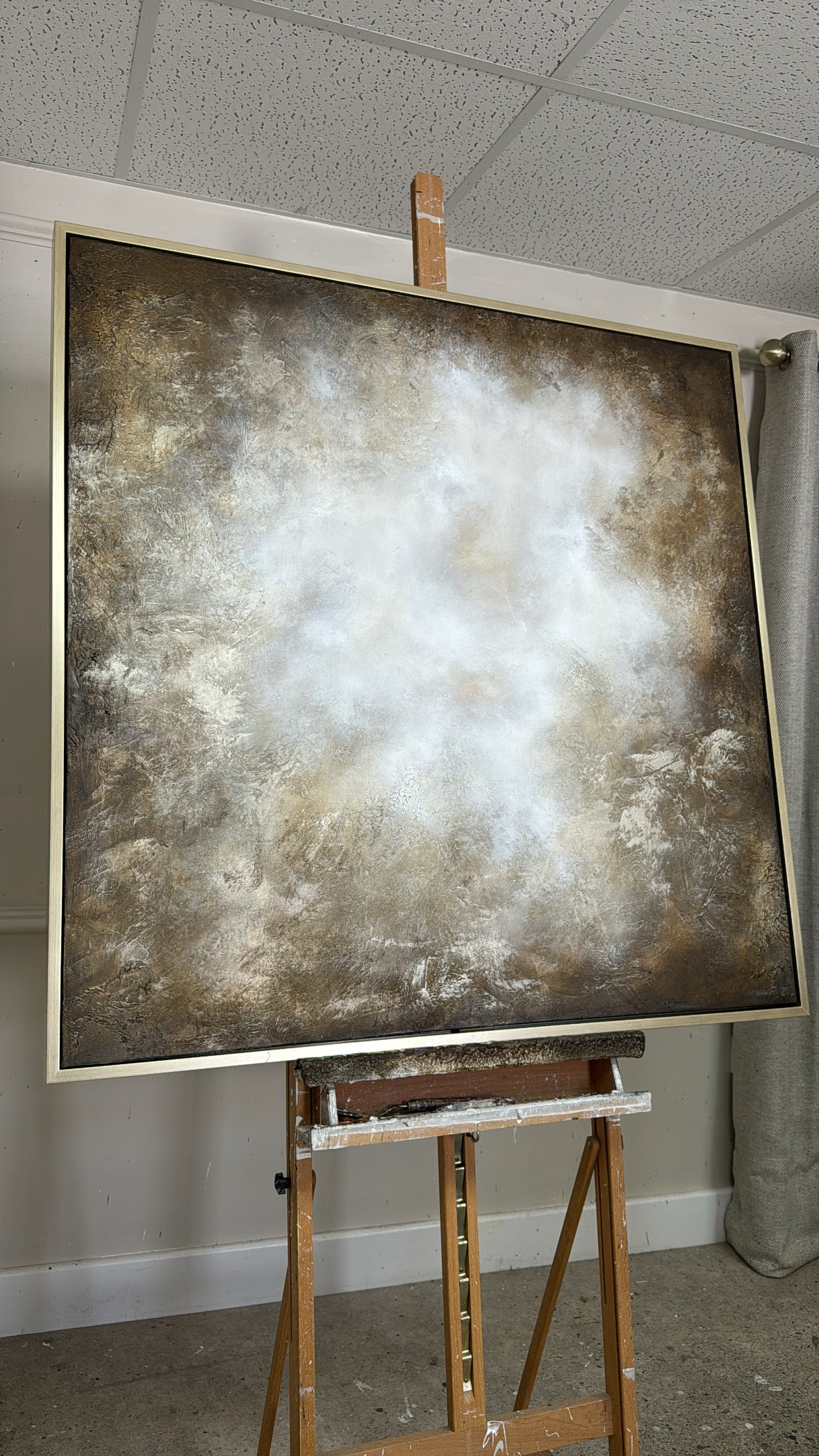 “Realm I - The Foundation" Original Artwork On Canvas 100x100cm