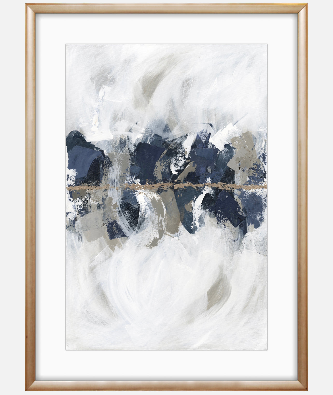 Collection : Earth Stone | Piece Name : Indigo ll | Surface : Fine Art Print