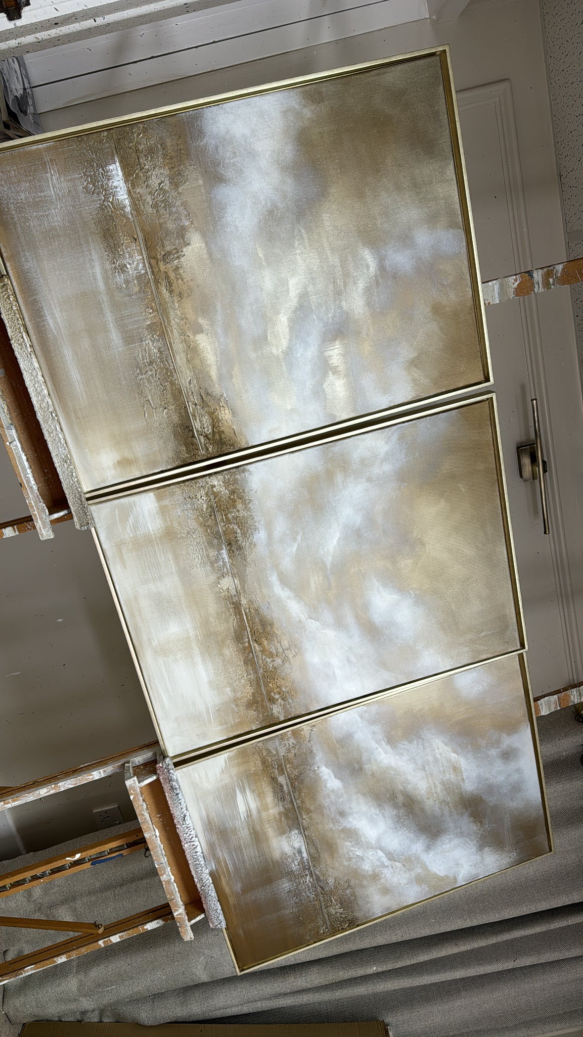 “The Devine - The Trio” Original Artwork On Canvas 3 x 61x91cm