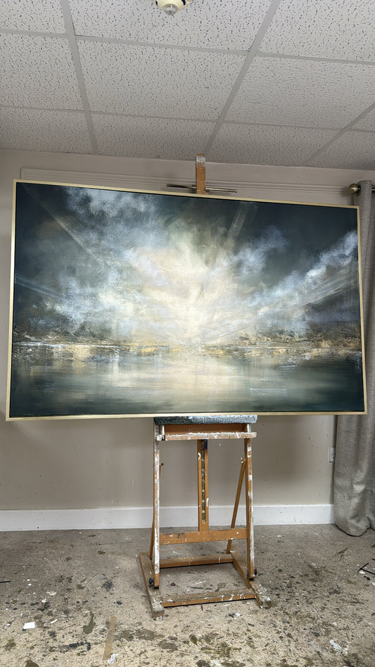 “The Way Through” Original Artwork On Canvas  161.5x100cm