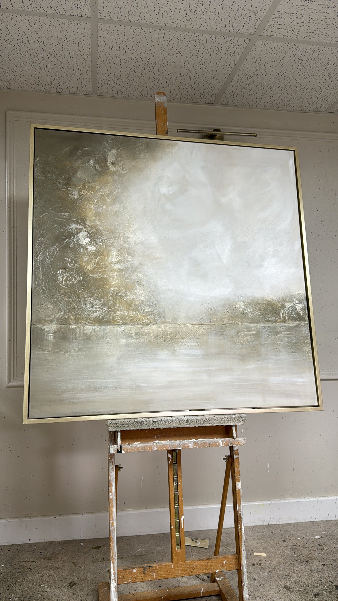 "Evergreen" Original Artwork On Canvas 100x100cm