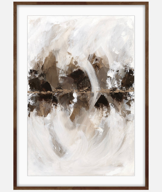 Collection : Earth Stone | Piece Name : Amber I | Surface : Fine Art Print