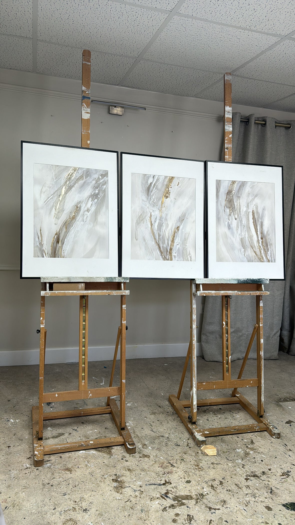 The Trio or Duo of  'Oyster' Fine Art Prints