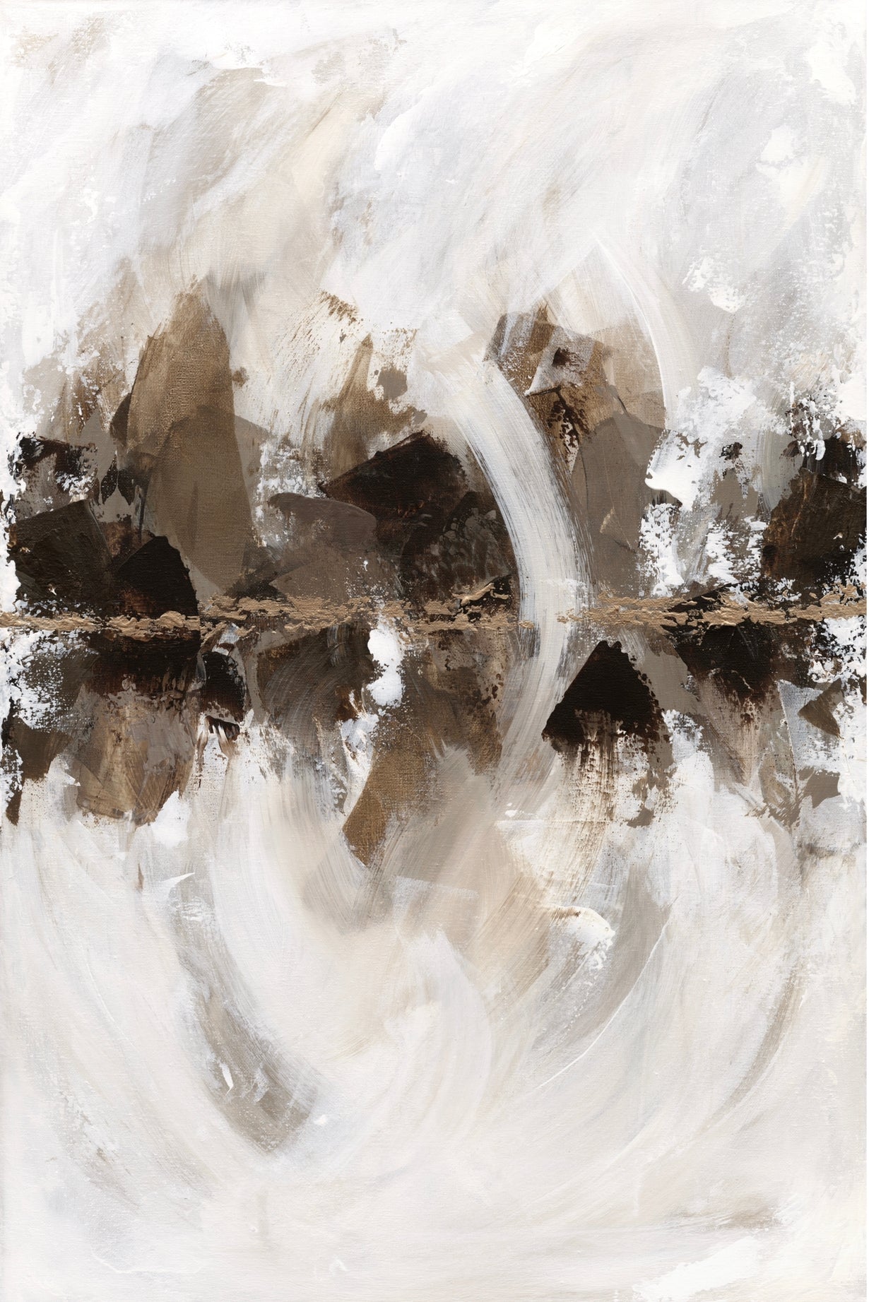 Collection : Earth Stone | Piece Name : Amber I | Surface : Fine Art Print