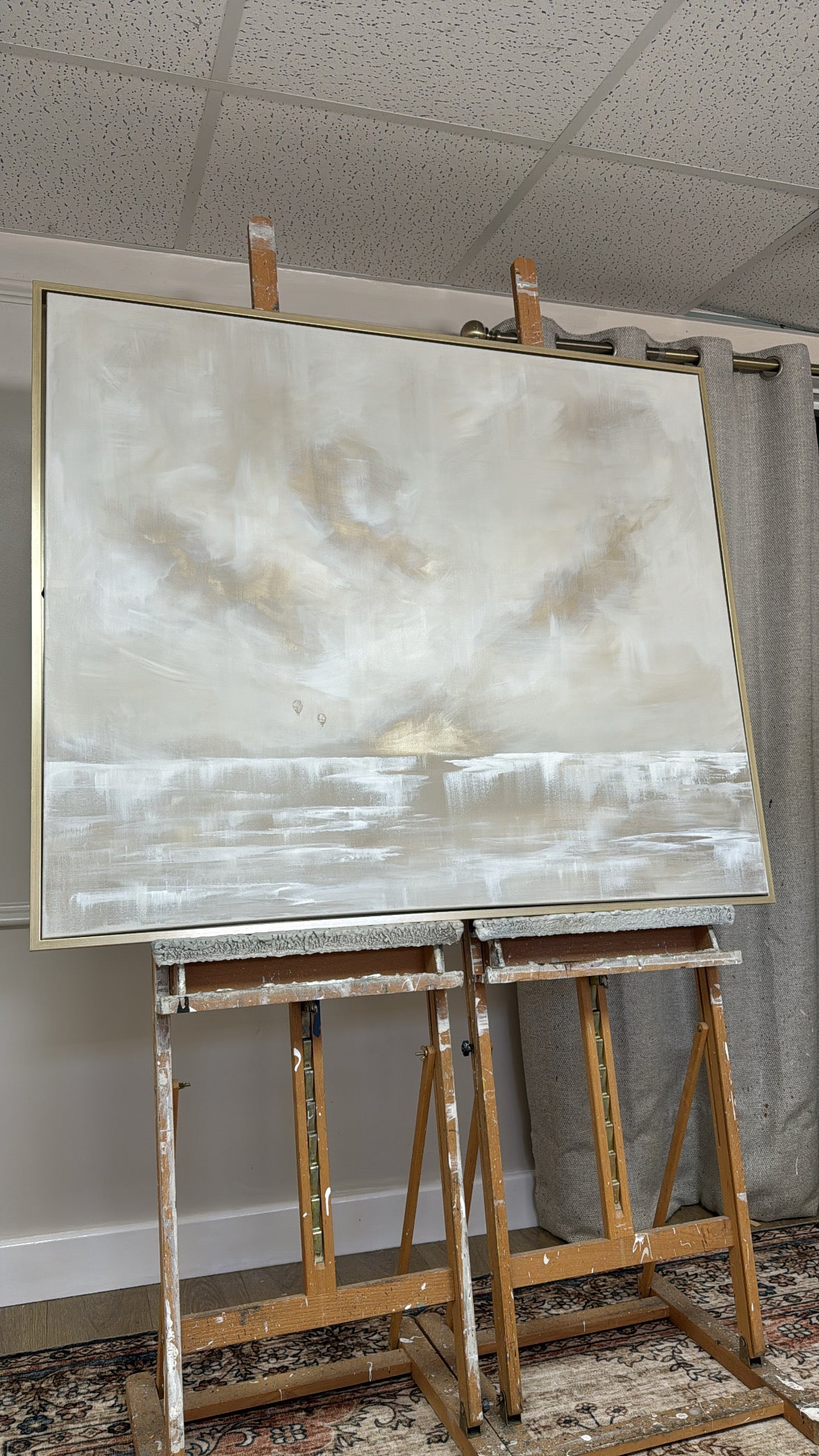 “Sky high” Original Artwork On Canvas 100x120cm