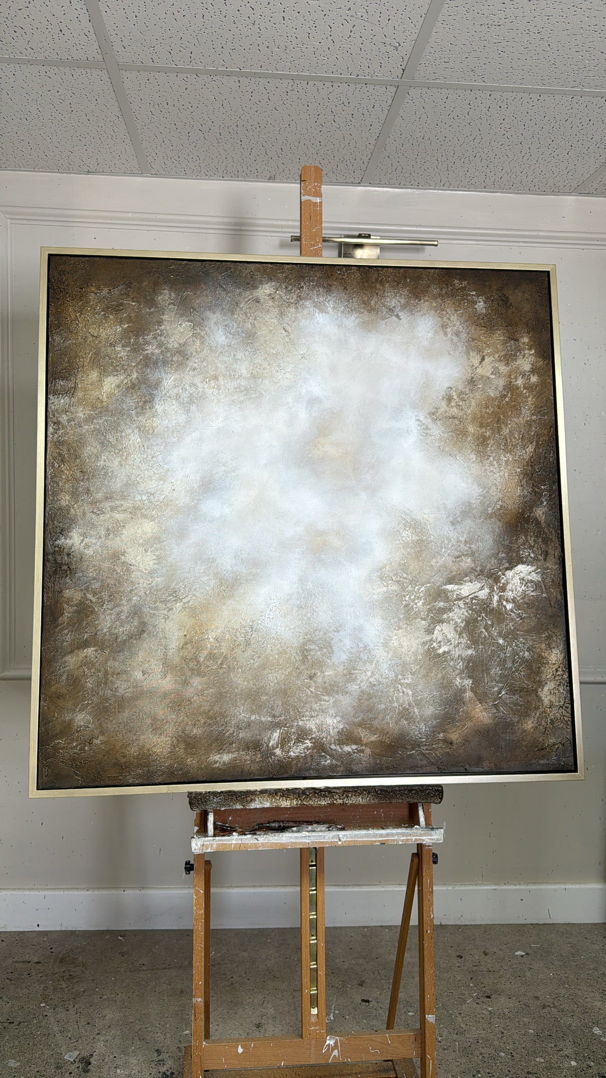 “Realm I - The Foundation" Original Artwork On Canvas 100x100cm