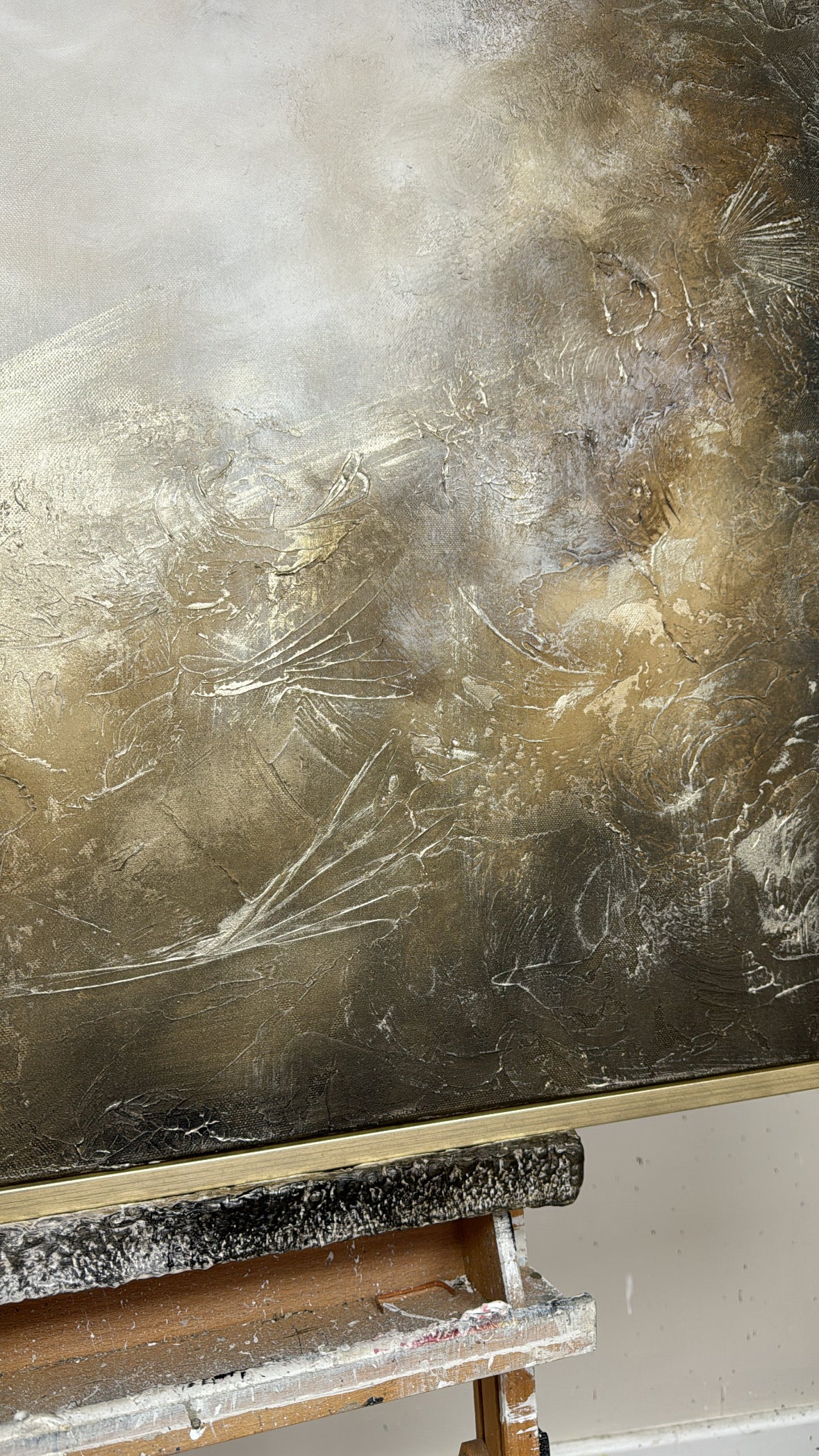 “The Light At The End Of The Tunnel" Original Artwork On Canvas 100x100cm