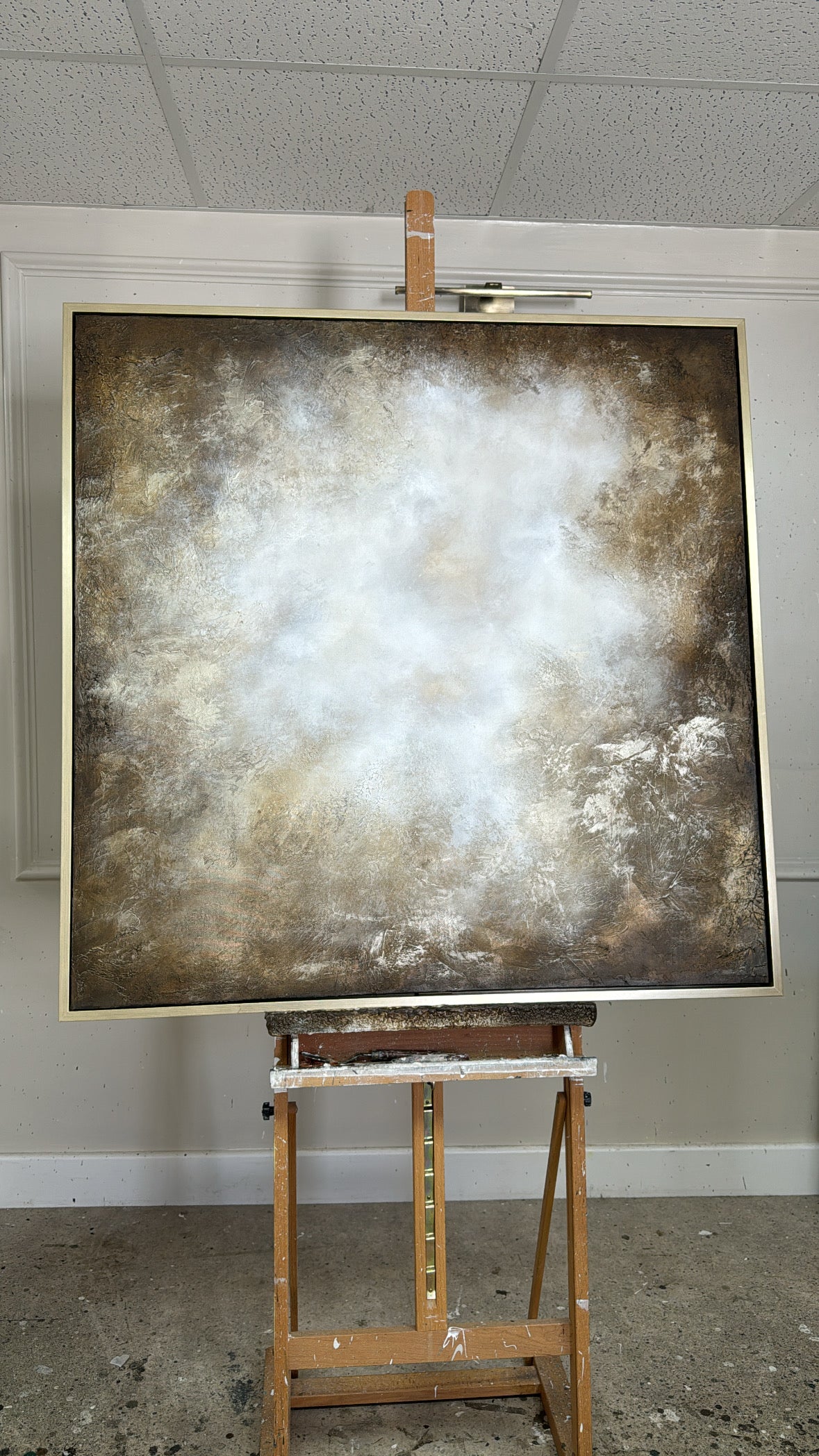 “Realm I - The Foundation" Original Artwork On Canvas 100x100cm