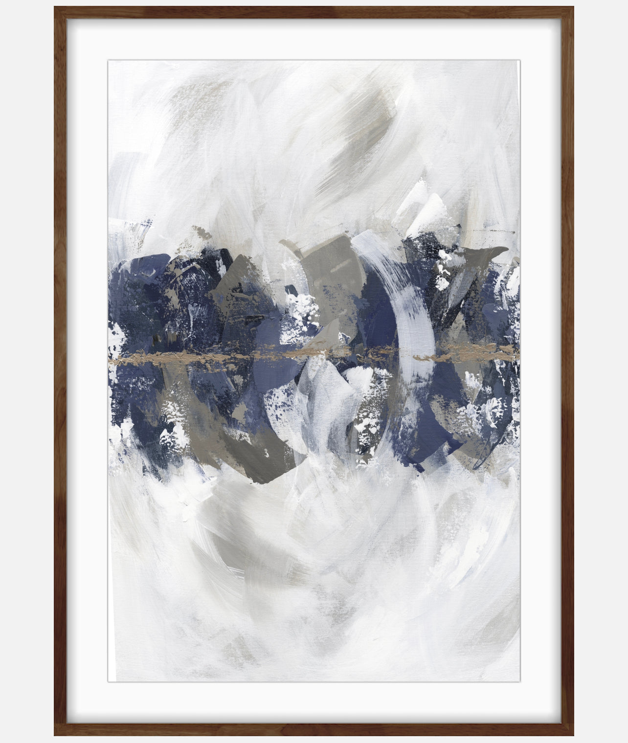 Collection : Earth Stone | Piece Name : Indigo l | Surface : Fine Art Print