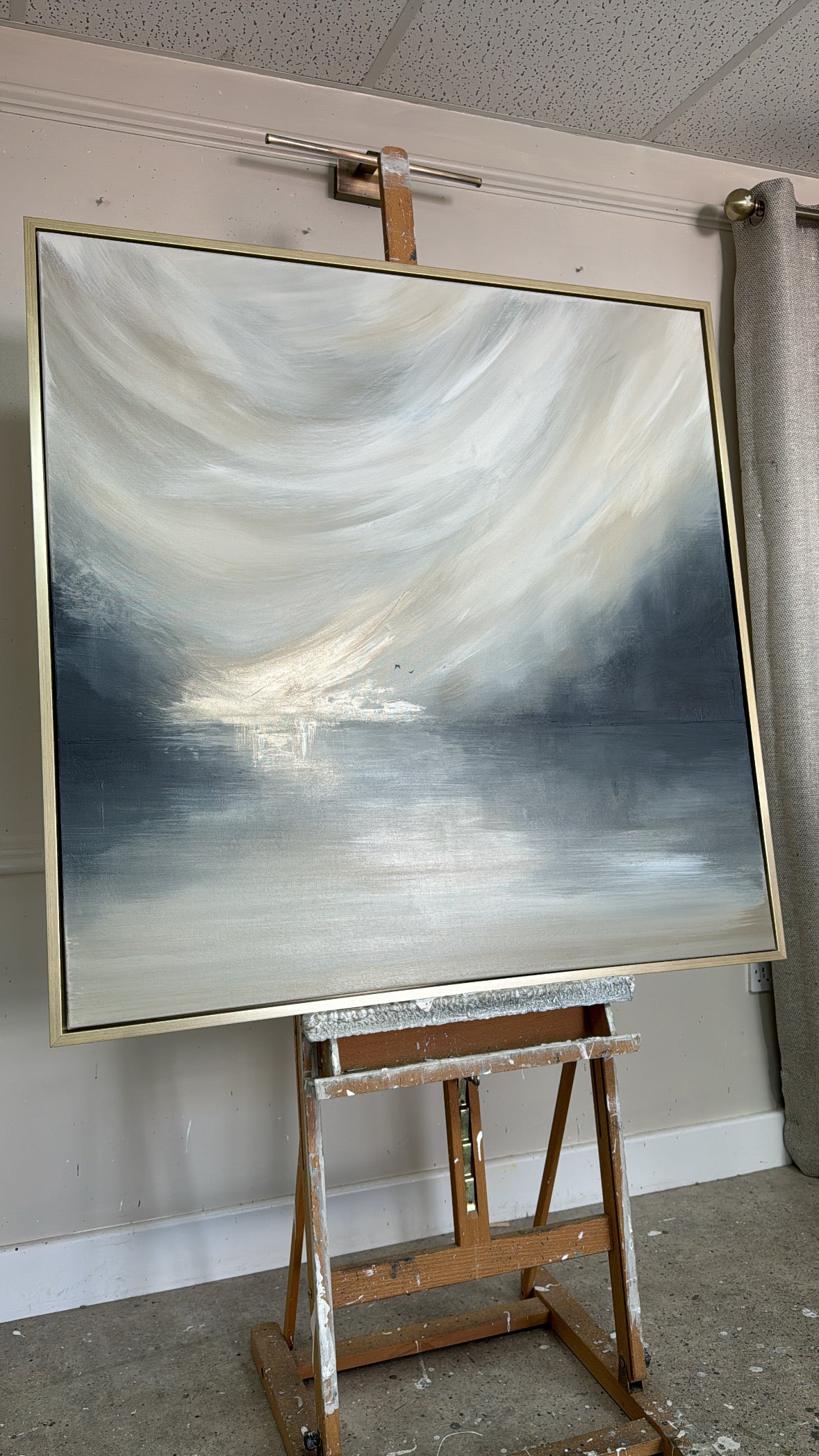 'A New Dawn' Original Artwork On Canvas 100x100cm