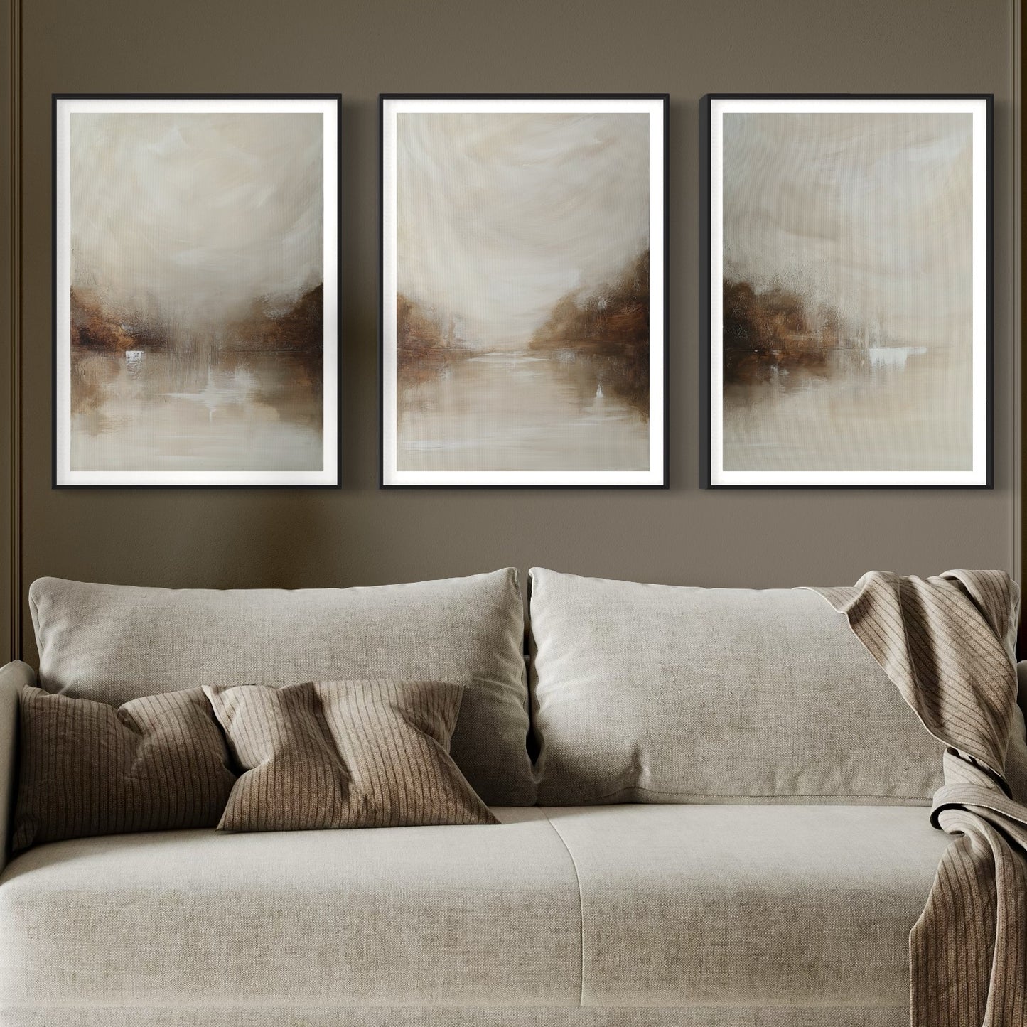 The Edge Of The Cliff - The Set | Surface : Fine Art Print