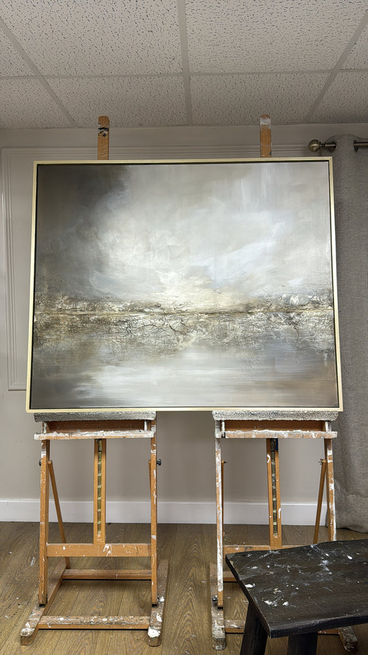 “Fault Lines lll” Original Artwork On Canvas - 100x120cm