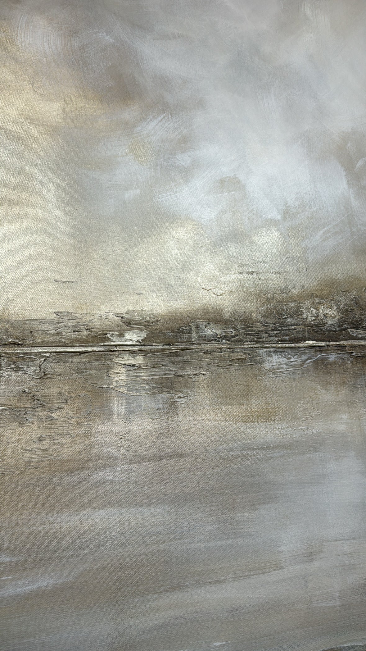 “The Quiet Before” Original Artwork On Canvas 100x150cm