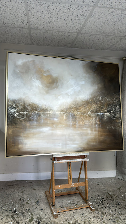 “The Riven Line ll" Original Artwork On Canvas 120x150cm