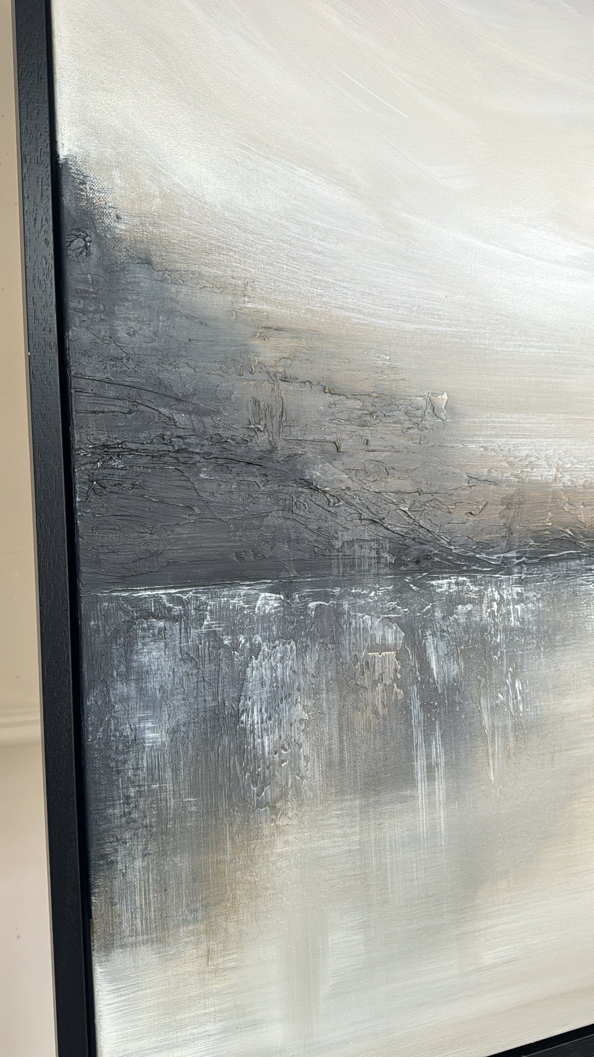 'Black Olive' Original Artwork On Canvas - As Seen