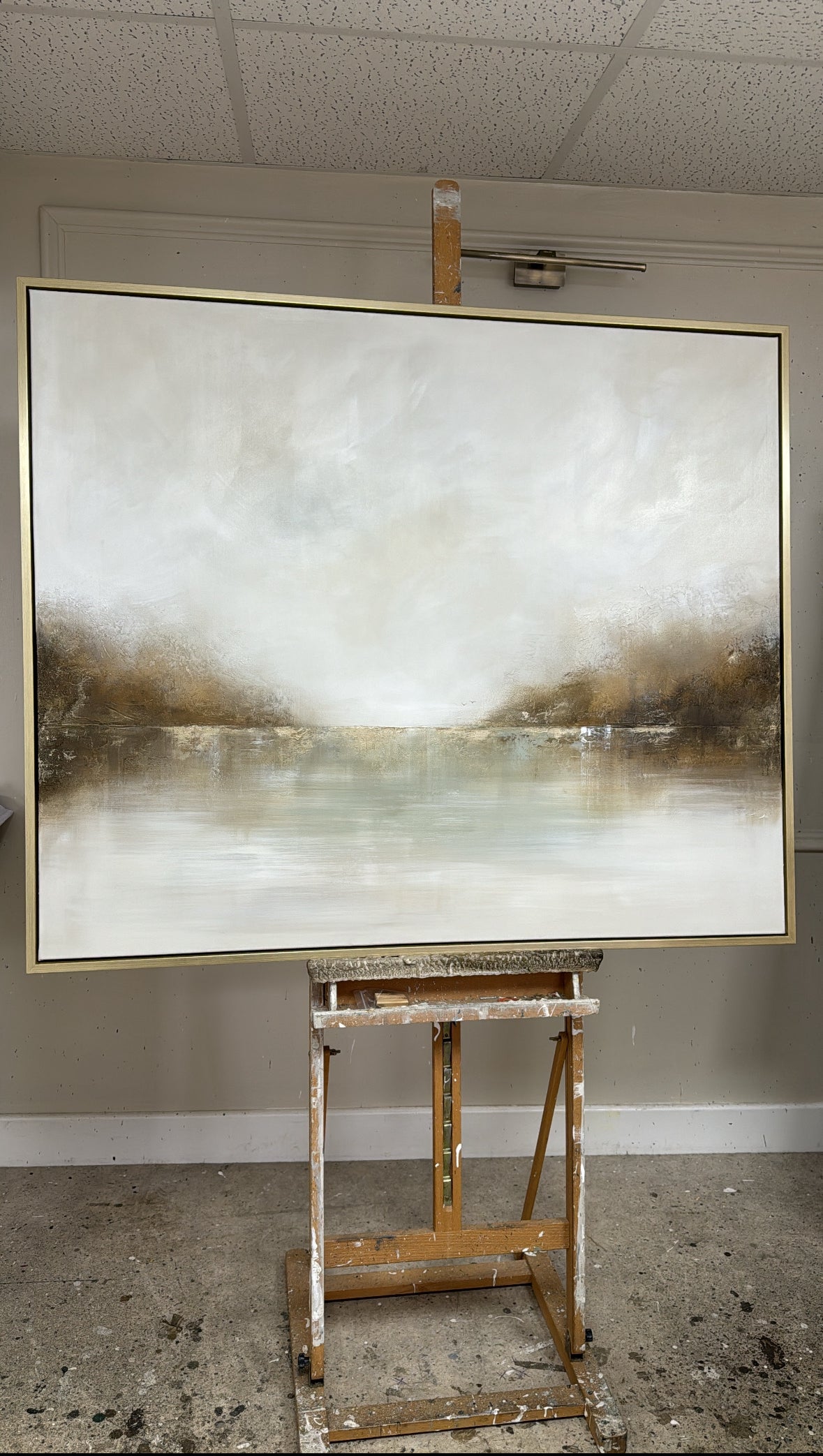 “Verdant Edge" Original Artwork On Canvas 100x120cm