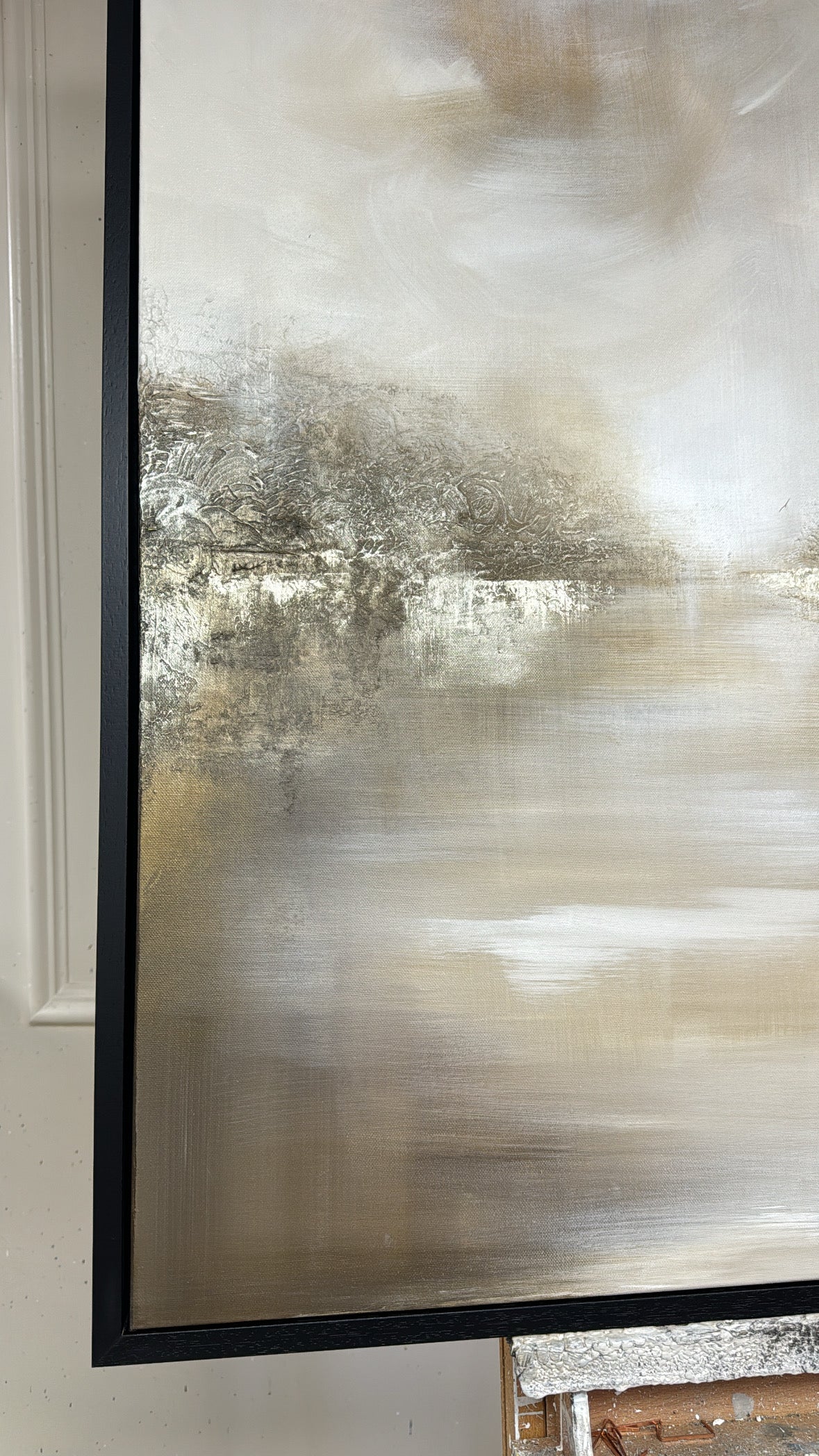 “The Riven Line" Original Artwork On Canvas 100x100cm