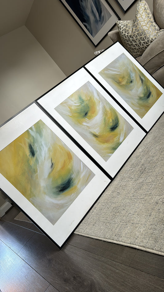 The Trio or Duo of  'Limoncello' Fine Art Prints