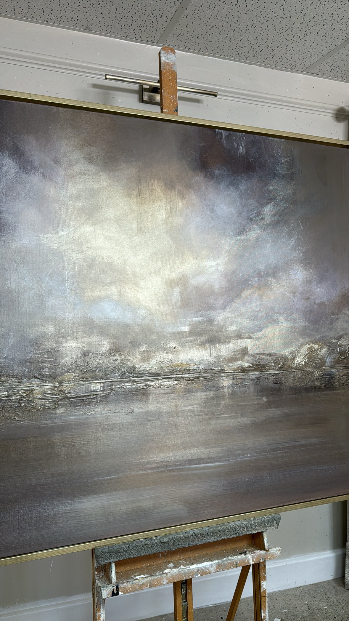 “Violet Hour” Original Artwork On Canvas 100x120cm