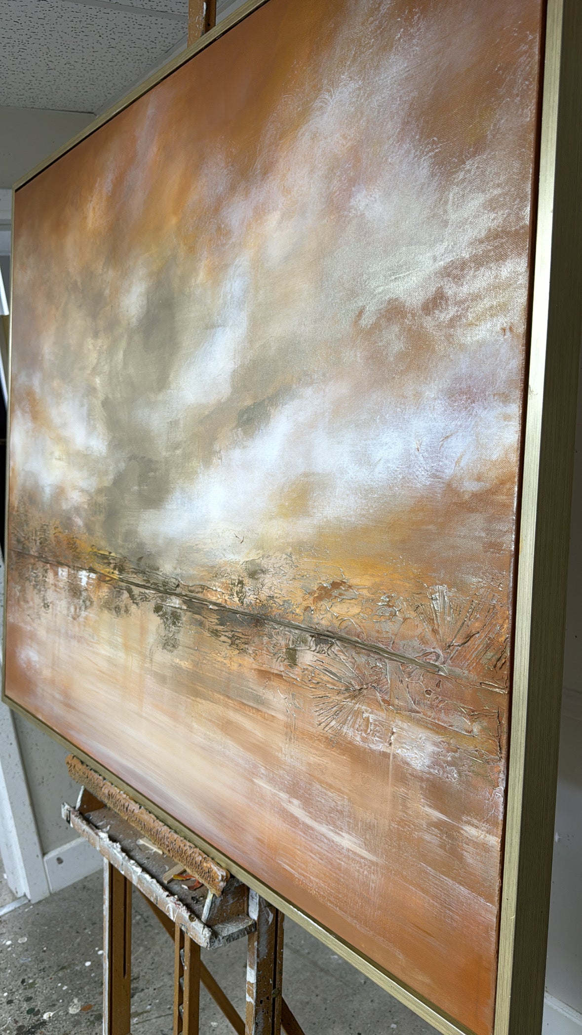 “Sunrise” Original Artwork On Canvas 120x100cm