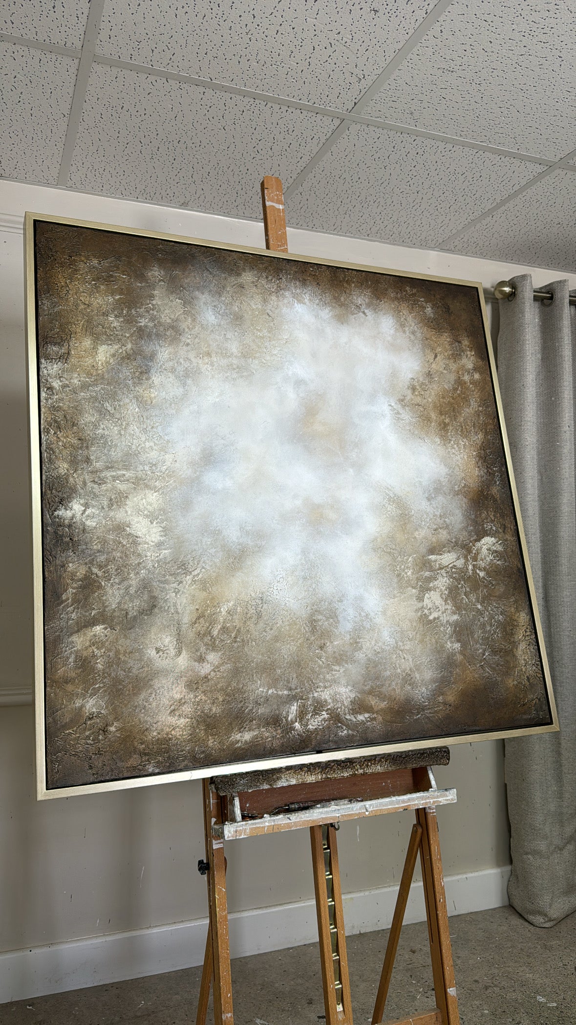 “Realm I - The Foundation" Original Artwork On Canvas 100x100cm