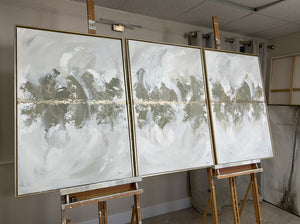 'Old English Green' Original artwork on canvas