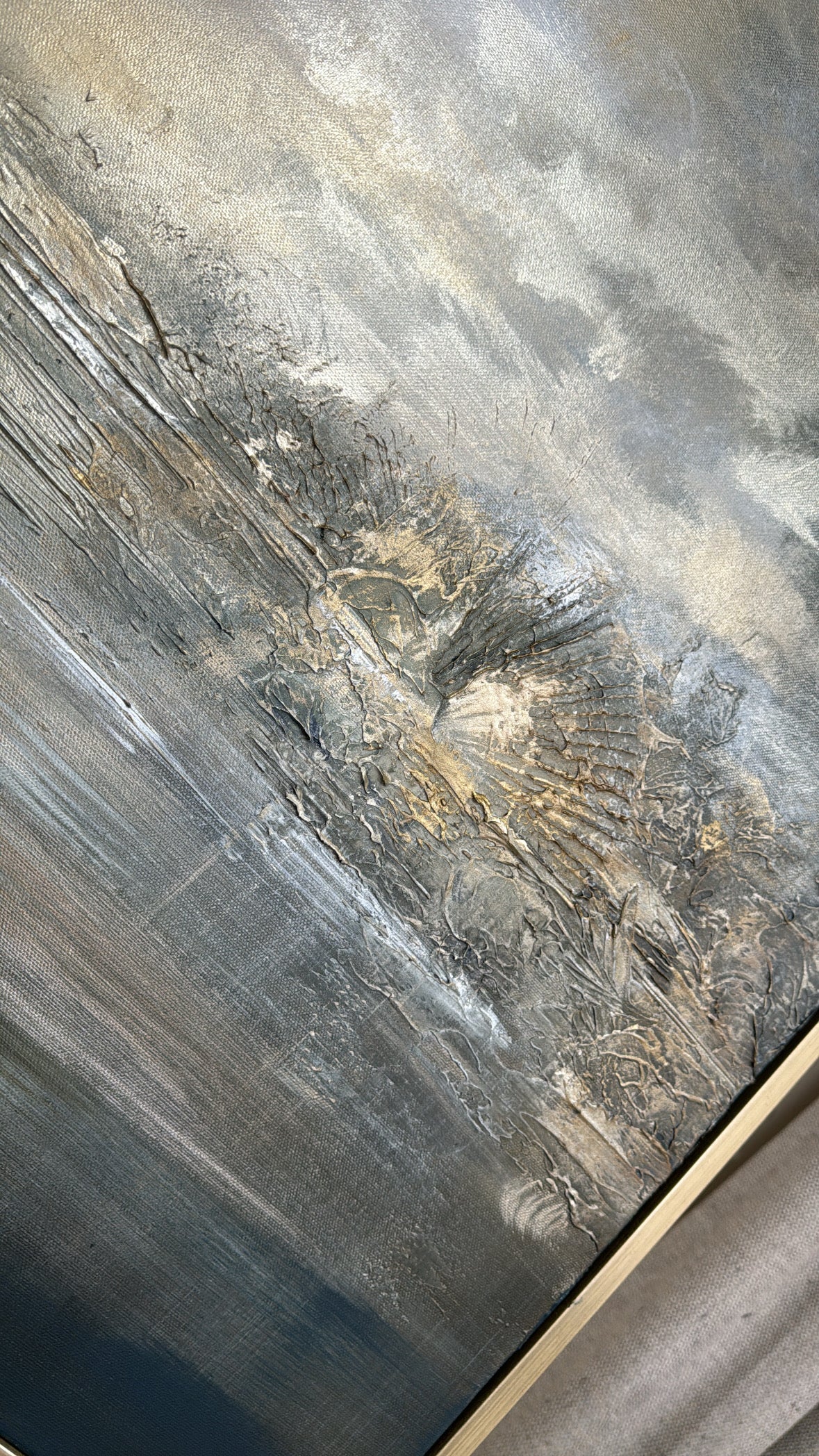 "Midnight" Original Artwork On Canvas 100x100cm