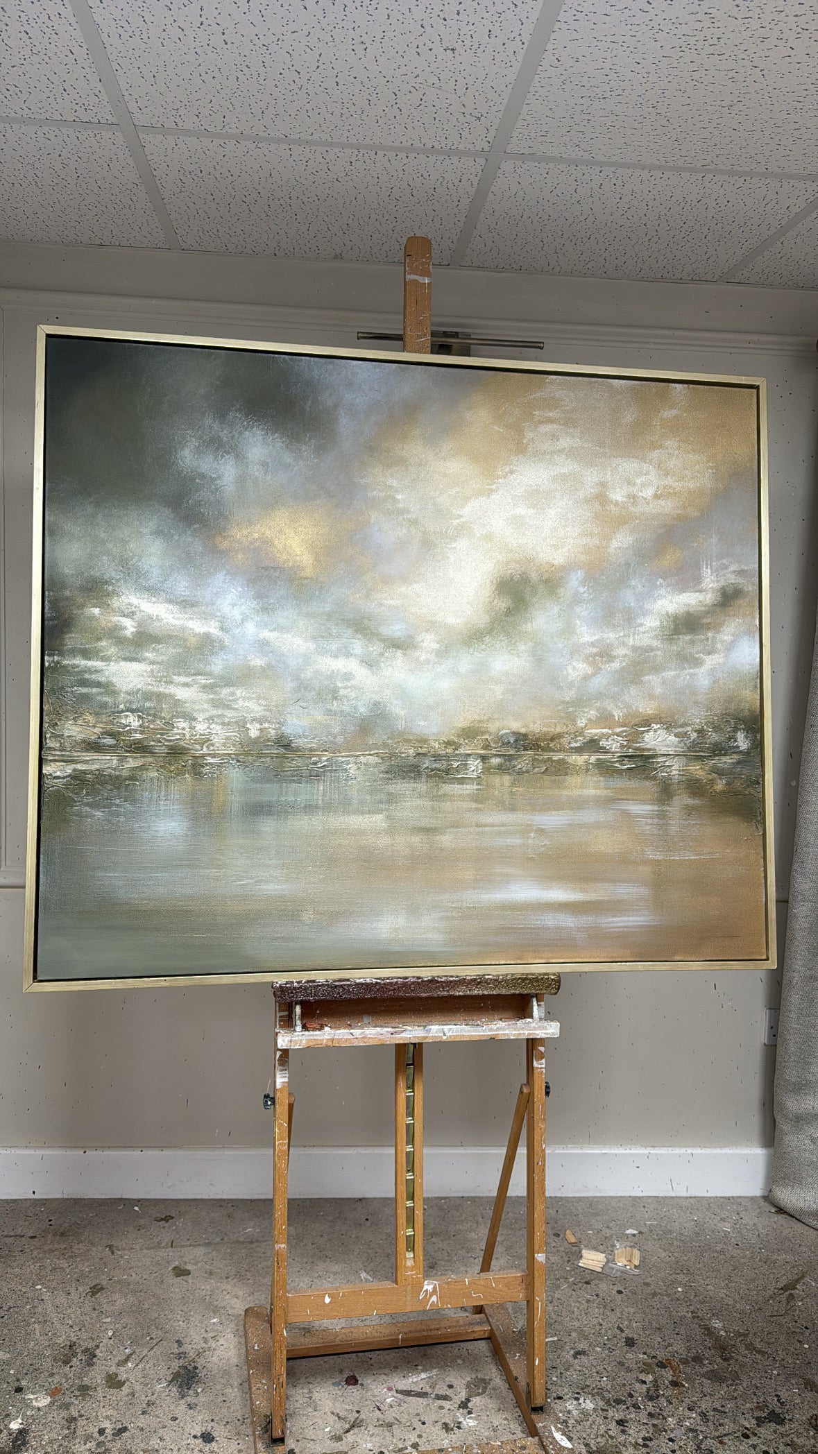 "Olive You" Original Artwork On Canvas 120x100mm