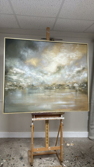 "Olive You" Original Artwork On Canvas 120x100mm