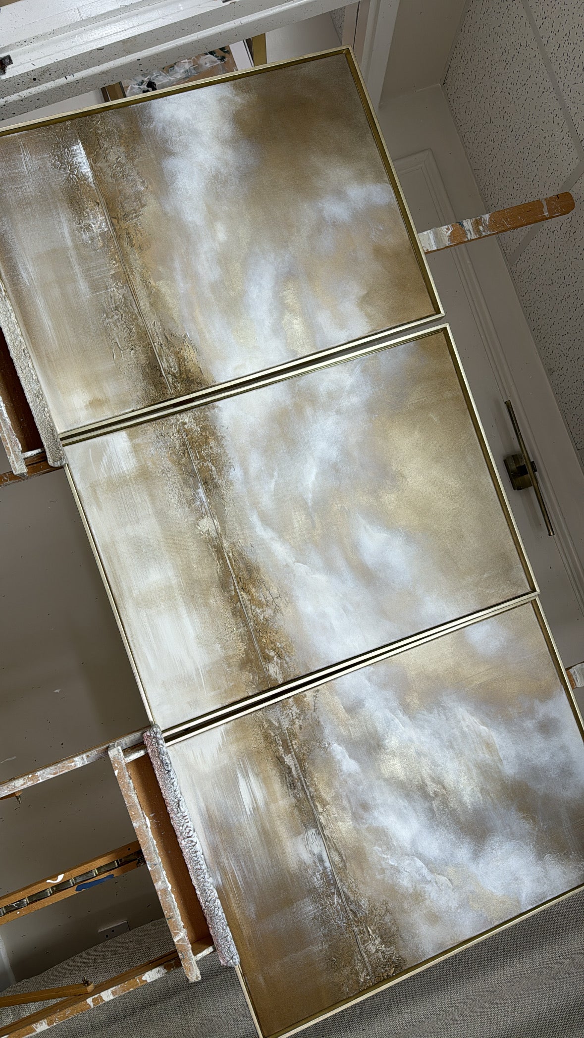 “The Devine - The Trio” Original Artwork On Canvas 3 x 61x91cm