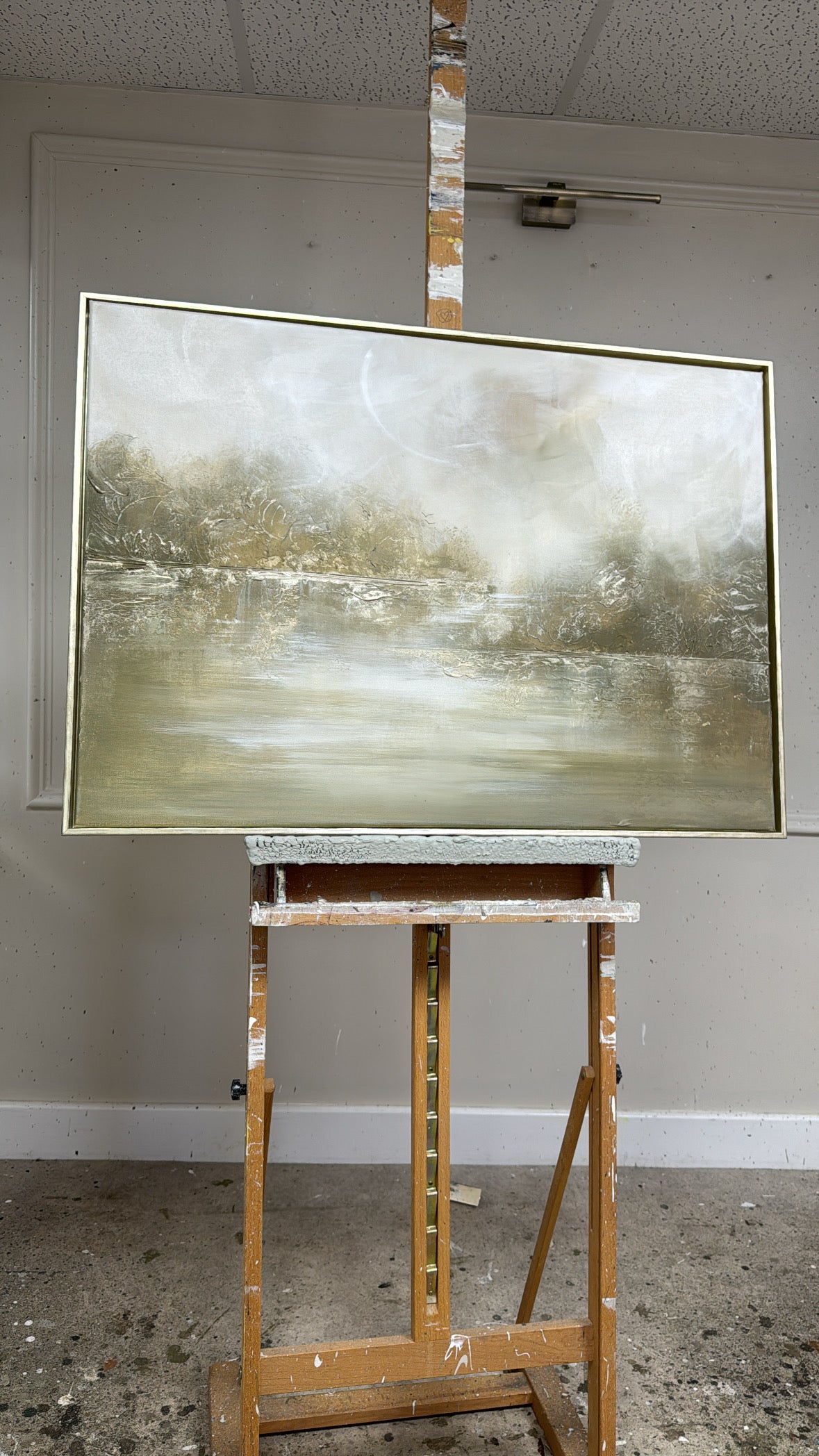 “Estuary" Original Artwork On Canvas 59x84cm