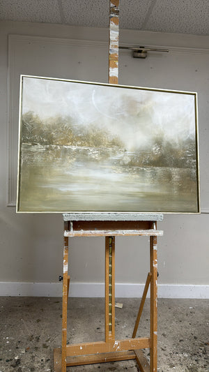 “Estuary" Original Artwork On Canvas 59x84cm