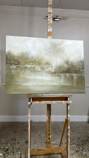 “Estuary" Original Artwork On Canvas 59x84cm