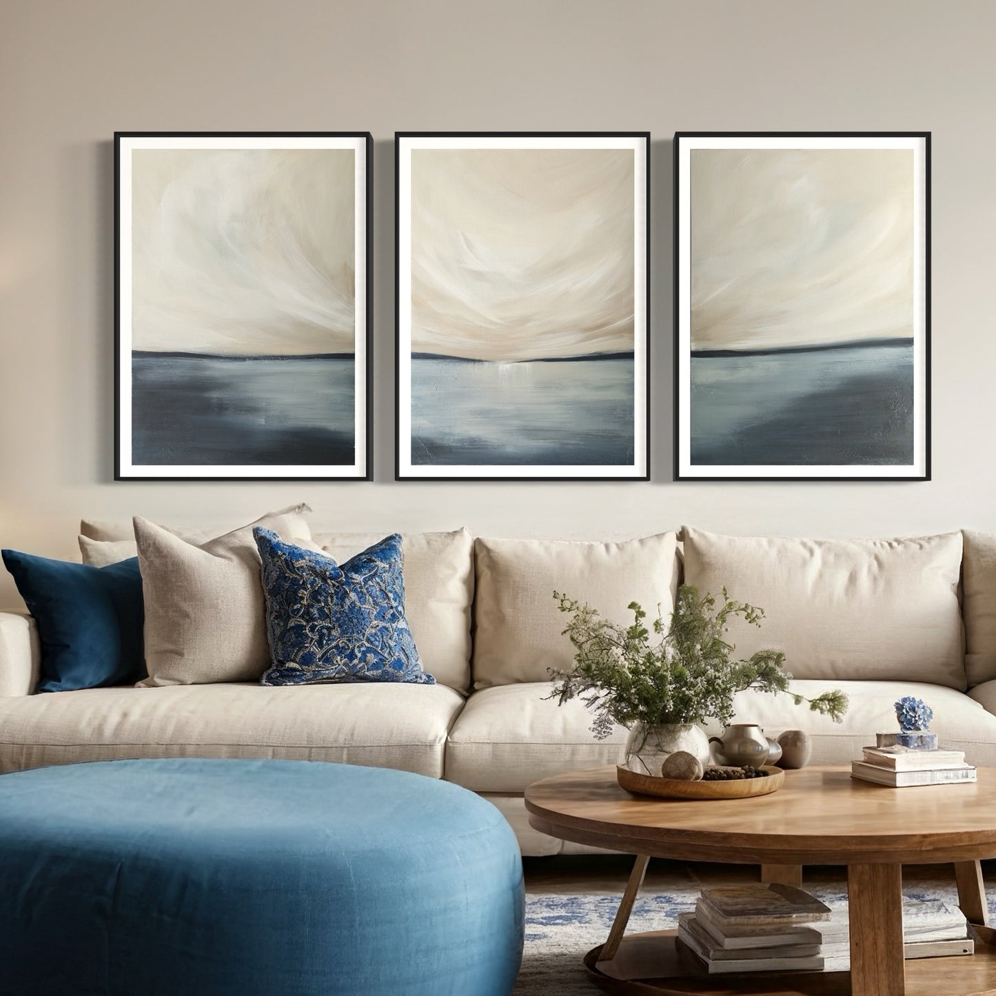 Window To The Sea - The Set | Surface : Fine Art Print