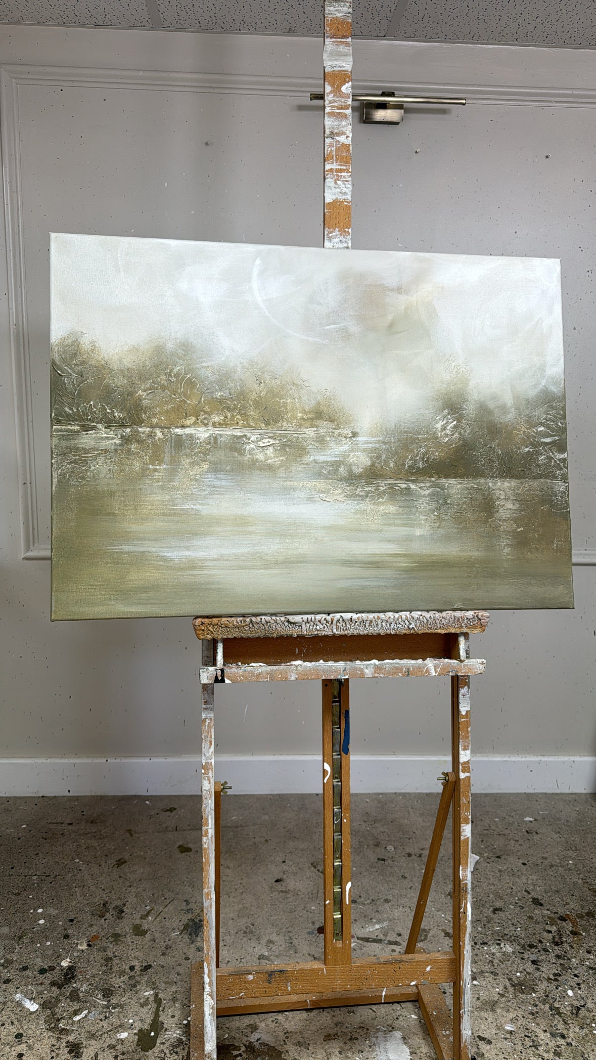 “Estuary" Original Artwork On Canvas 59x84cm