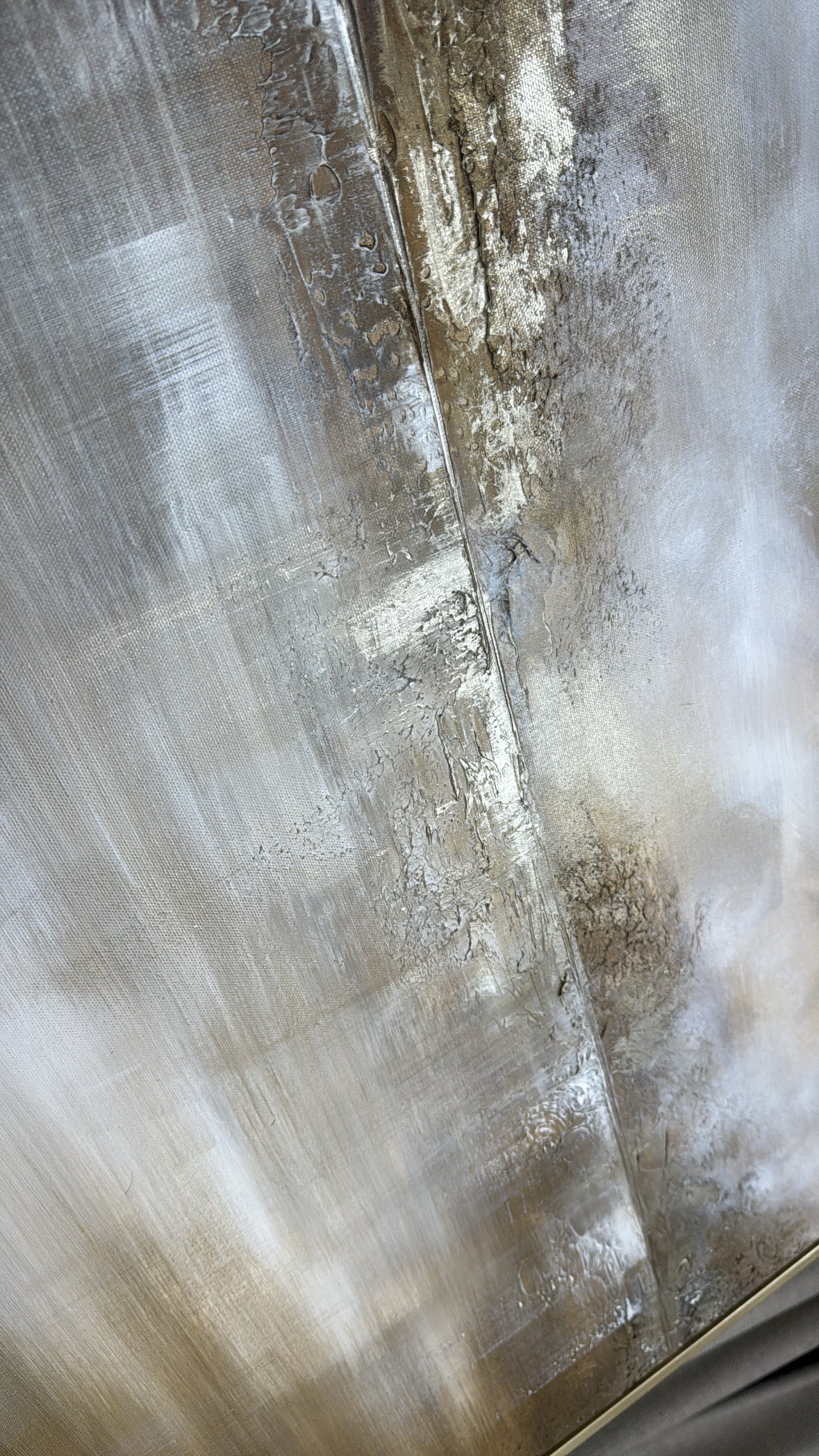 “Gilded Light” Original Artwork On Canvas  100x100cm