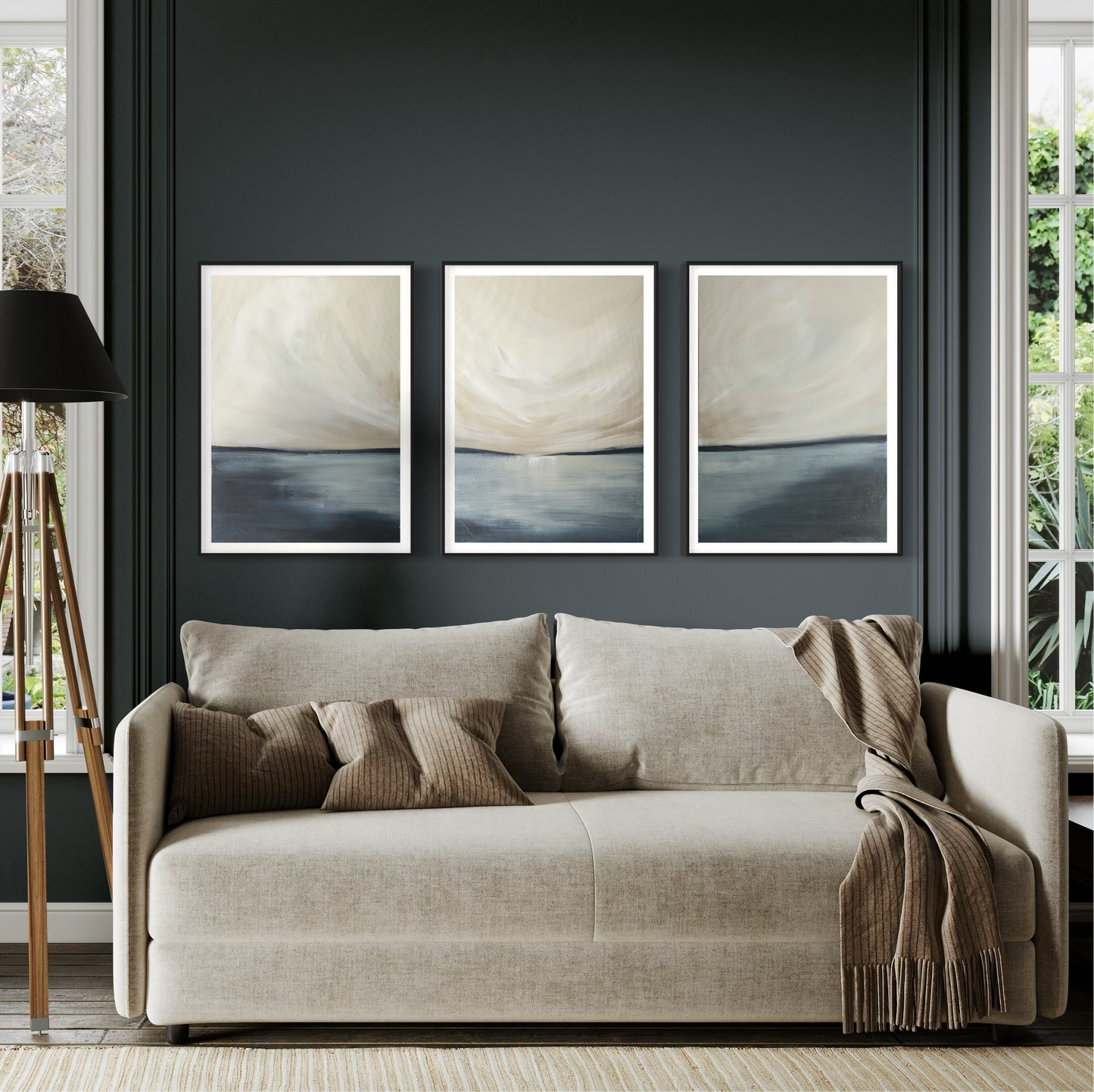 Window To The Sea - The Set | Surface : Fine Art Print