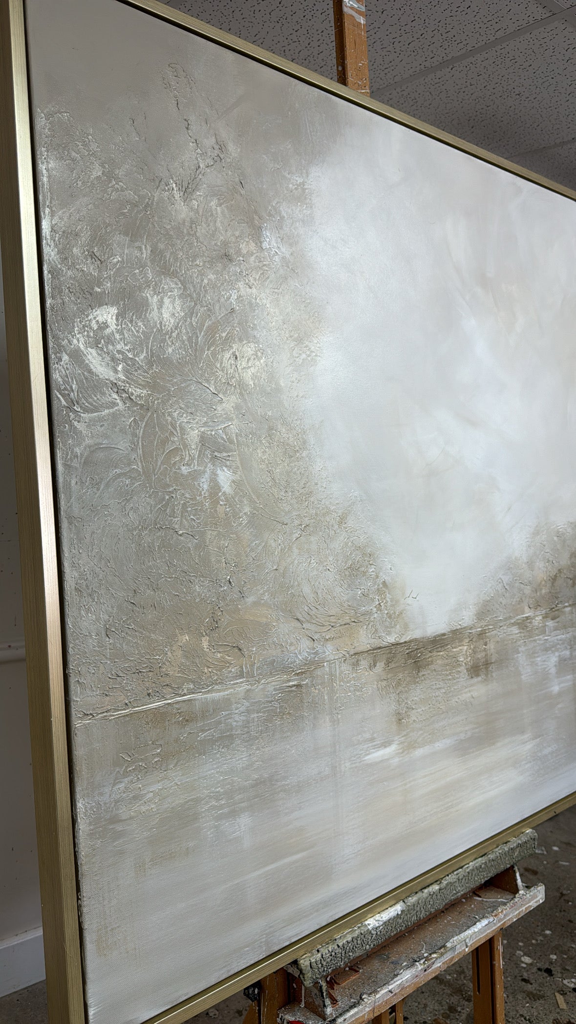 "Moon Dust" Original Artwork On Canvas 100x100cm