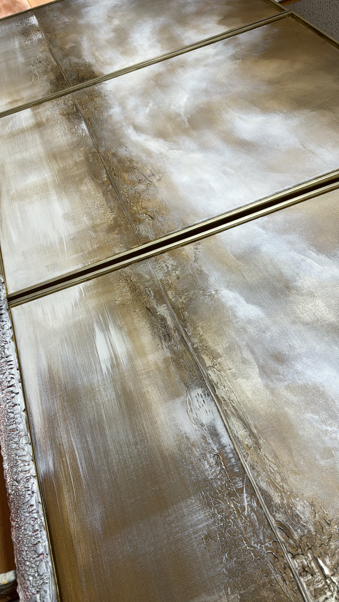 “The Devine - The Trio” Original Artwork On Canvas 3 x 61x91cm