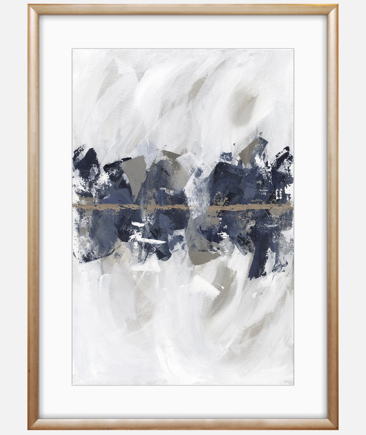 Collection : Earth Stone | Piece Name : Indigo lll | Surface : Fine Art Print