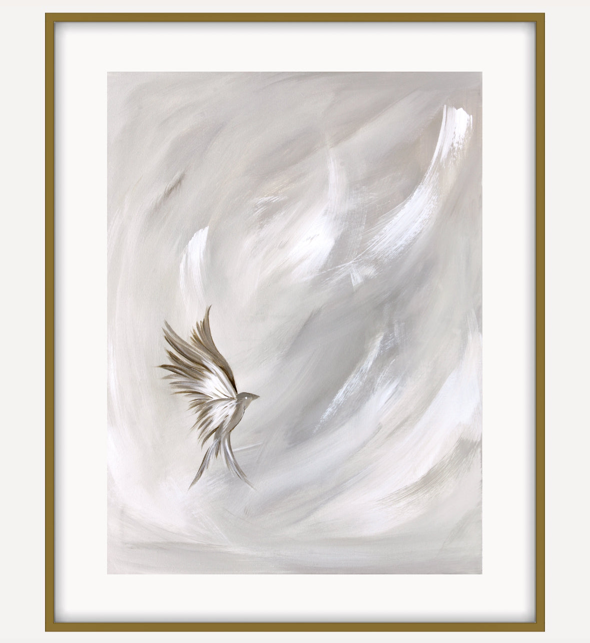 Collection : The Birds | Piece Name : Eternal Wings l | Surface : Fine Art Print