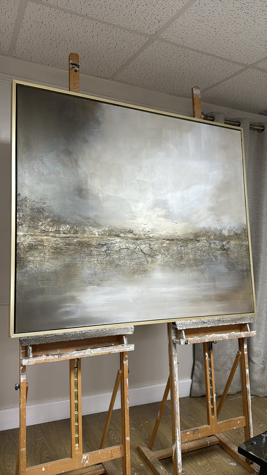 “Fault Lines lll” Original Artwork On Canvas - 100x120cm